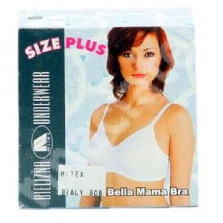 Sutien pentru gravite Bella Mama alb, 80B, Mitex