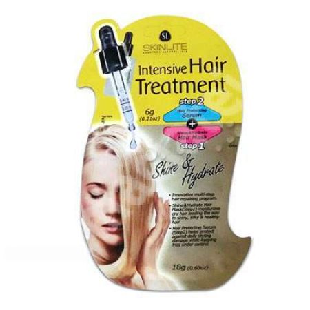 Tratament intensiv pentru par, stralucire si hidratare, 18 g, Skinlite