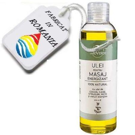 Ulei natural Energizant, +0luni, 200ml, Trio Verde