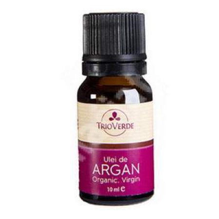 Ulei de argan Bio virgin, 10 ml, Trio Verde