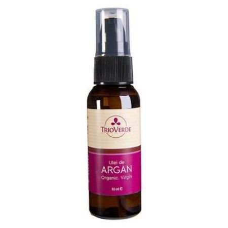 Ulei de Argan Virgin, 50 ml, Trio Verde