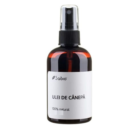 Ulei de canepa, 60 ml, Sabio