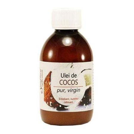 Ulei de cocos virgin, 100 ml, Sanflora