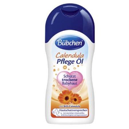 Ulei de corp cu galbenele, 200 ml, Bubchen