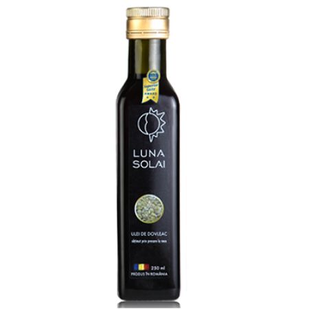 Ulei de dovleac presat la rece, 250ml, Luna Solai