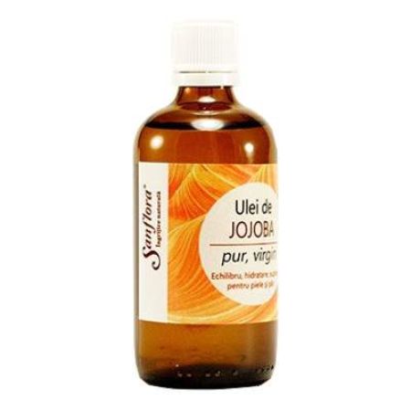 Ulei de jojoba virgin, 100 ml, Sanflora