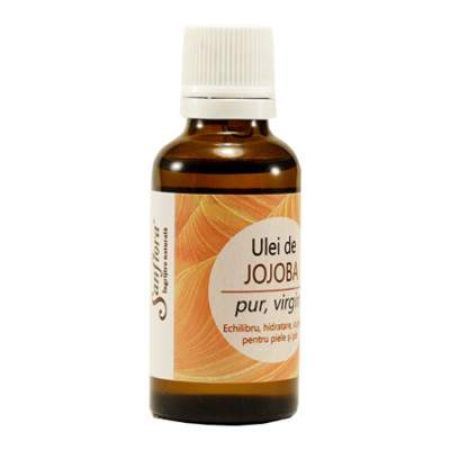 Ulei de jojoba virgin, 30 ml, Sanflora