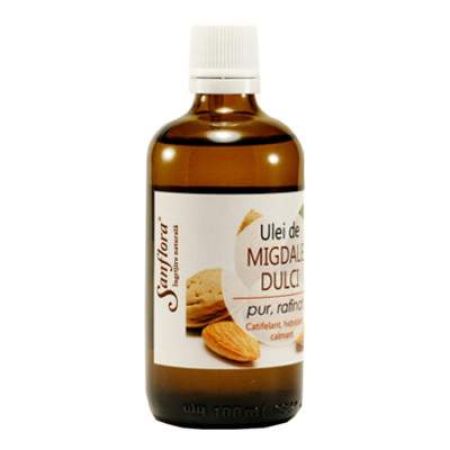 Ulei de migdale dulci, 100 ml, Sanflora