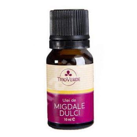 Ulei de migdale dulci virgin, 10 ml, Trio Verde