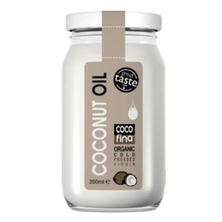 Ulei de nuca de cocos presat la rece Organic CocoFina, 350 ml, Activ Pharma Star