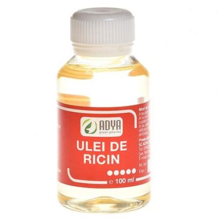 Ulei de ricin, 100 ml, Adya