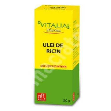 Ulei de ricin, 20 g, Vitalia