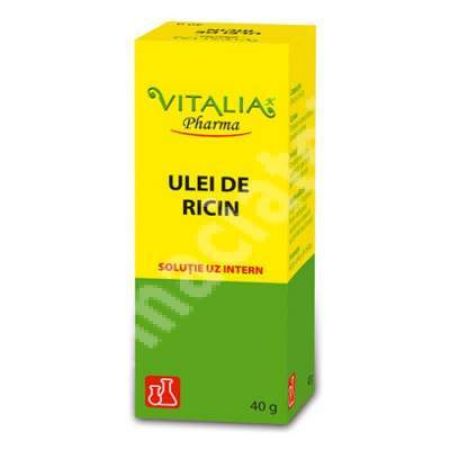 Ulei de ricin, 40g, Vitalia