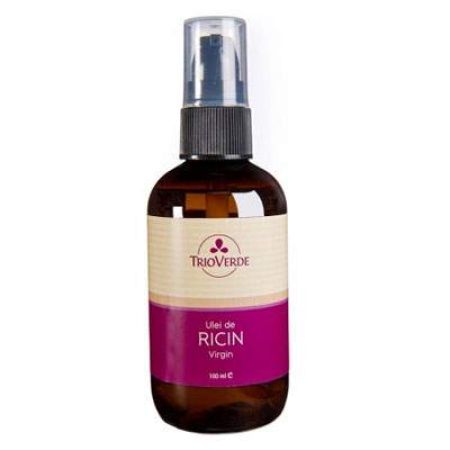 Ulei de ricin virgin spray, 100 ml, Trio Verde