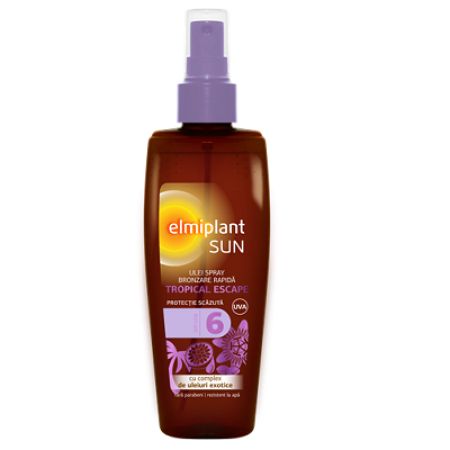 Ulei Spray Tropical Escape SPF6, 150 ml, Elmiplant