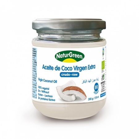 Ulei virgin de nuca de cocos, de prima presa, 215ml, NaturGreen