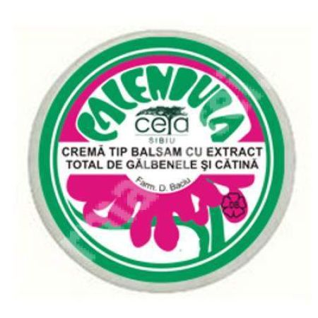 Unguent cu extract total de galbenele si catina, 20 g, Ceta