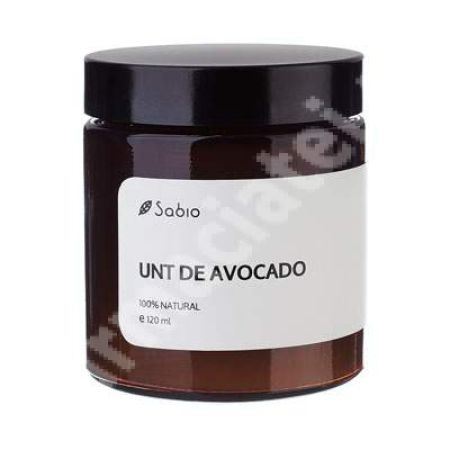 Unt de avocado, 120 ml, Sabio