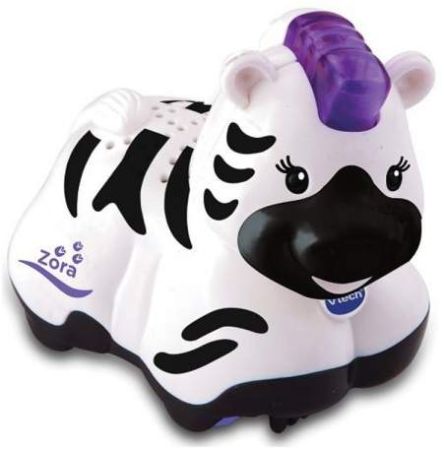 Zebra Toot Toot Animals, +1an, VT153403, Vtech