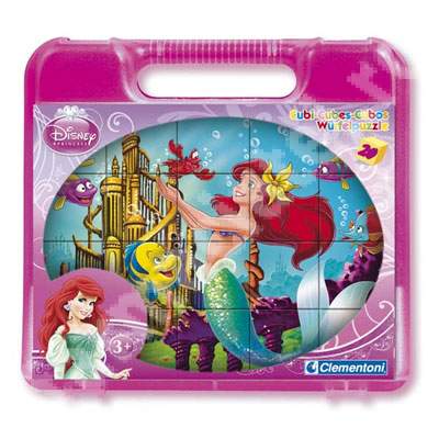 Puzzle Mica Sirena, 20 cuburi, CL42070, Clementoni   