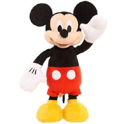 Mickey, Jucarie de plus, +0 luni, 35 cm, PDP1400209, Disney