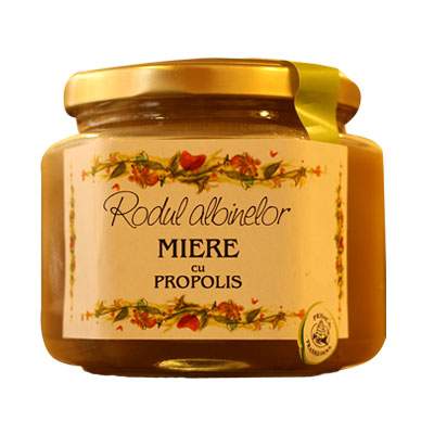 Miere cu propolis, 500 g, Prisaca Transilvania