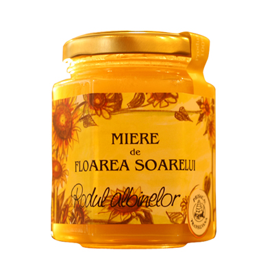 Miere de Floarea Soarelui, 250 g, Prisaca Transilvania