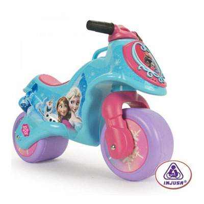 Motocicleta fara pedale Neox Frozen, INJ19088, Injusa