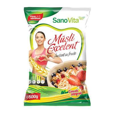 Musli excelent, 500 g, Sanovita