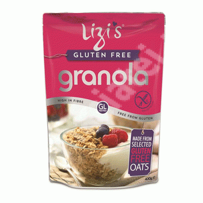 Musli fara gluten cu nuca de cocos, 400 g, Lizi's Granola