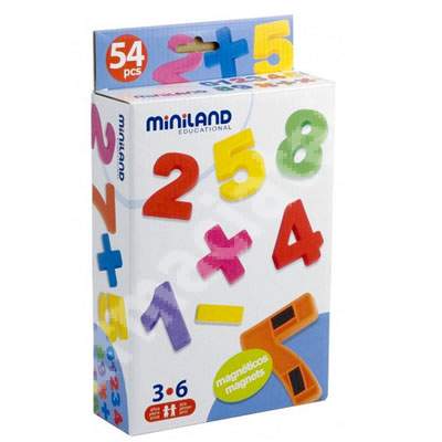 Numere magnetice, 54 bucati, ML97827, Miniland