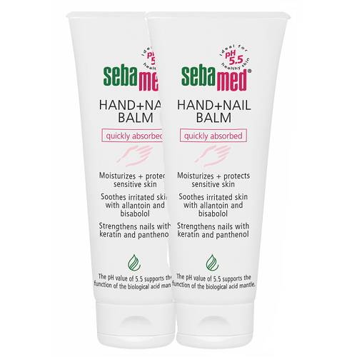 Pachet Balsam dermatologic pentru maini si unghii, 75 + 75 ml, SebaMed