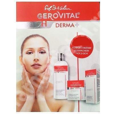 Oferta, Crema antirid, Crema masca, Fluid curatare, H3Derma+, Gerovital