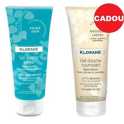 Oferta Pachet Gel de dus, 1+1, Klorane