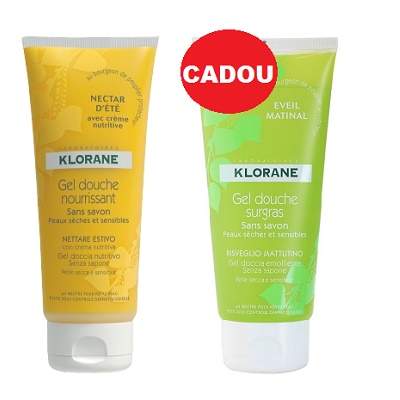 Oferta Pachet Gel de dus, 1+1, Klorane