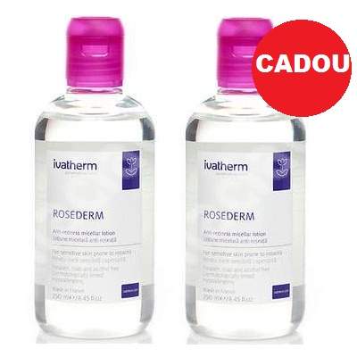 Oferta Pachet Lotiune Micelara anti-roseata, 2x250 ml, Ivatherm