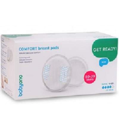 Pachet tampoane pentru san Comfort, 50+20 buc, Babyono