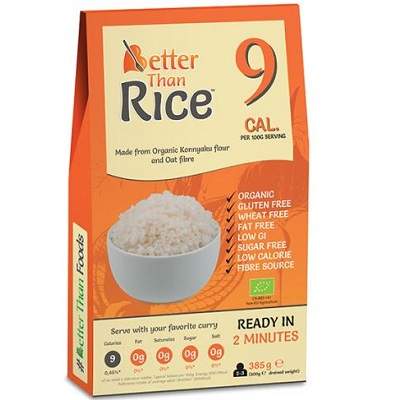 Orez Bio din Konjac fara gluten, 385g, Better Than Rice