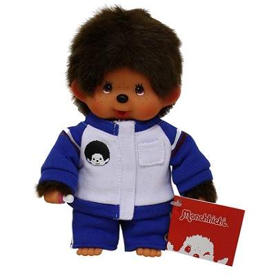 Papusa baietelul care face sport, +3 ani, 20 cm, 200310, Monchhichi