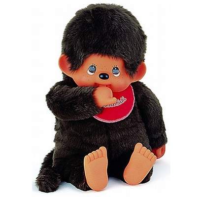 Papusa Bebe Baietel, +3 ani, 80cm, Monchhichi