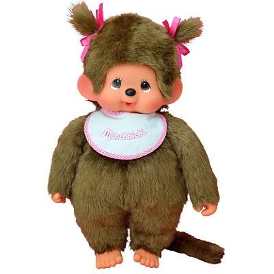 Papusa Bebe cu bavetica, +3 ani, 45cm, 255530, Monchhichi