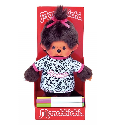 Papusa fetita cu carioci, +3ani, 20cm, 223329, Monchhichi