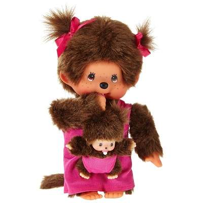 Papusa Mamica si Fetita, +3 ani, 2 piese, 236200, Monchhichi