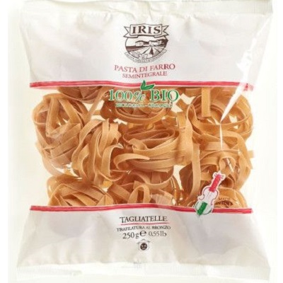 Paste Tagliatelle din grau spelta Bio, 250 gr, Iris Bio