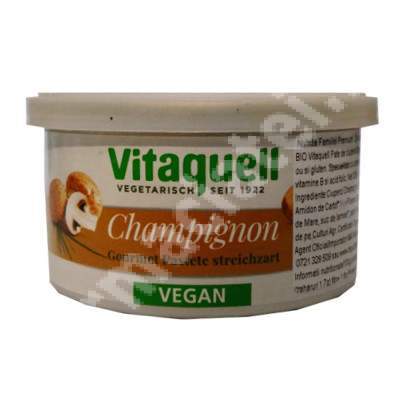 Pate de ciuperci Champignon, 125 g, Vitaquell