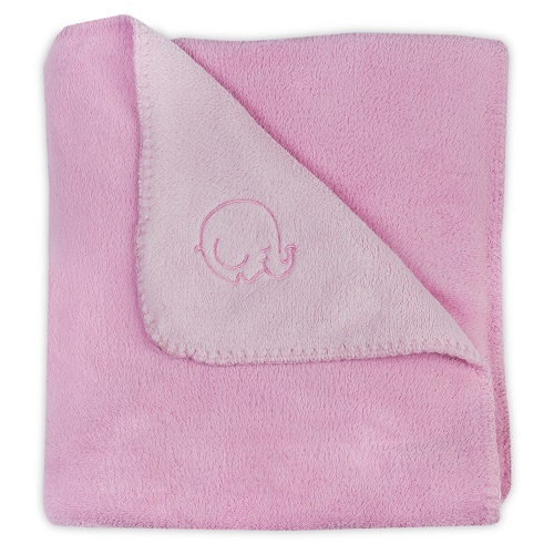 Paturica Comfy Fleece Roz, 100 x 150 cm, Jollein