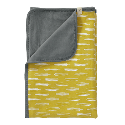 Paturica dublata din bumbac organic Vintage, 80x100 cm, F320-54, Fresk