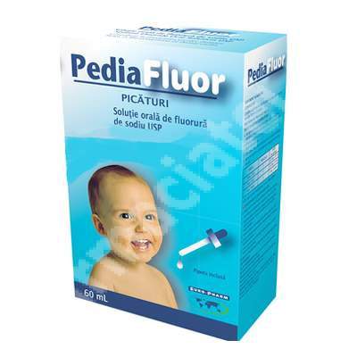 PediaFluor picaturi, 60 ml, Europharm