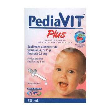 PediaVit Plus, 50 ml, Europharm