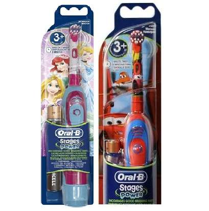 Periuta de dinti electrica, Braun Stages Power, +3 ani, Oral-B